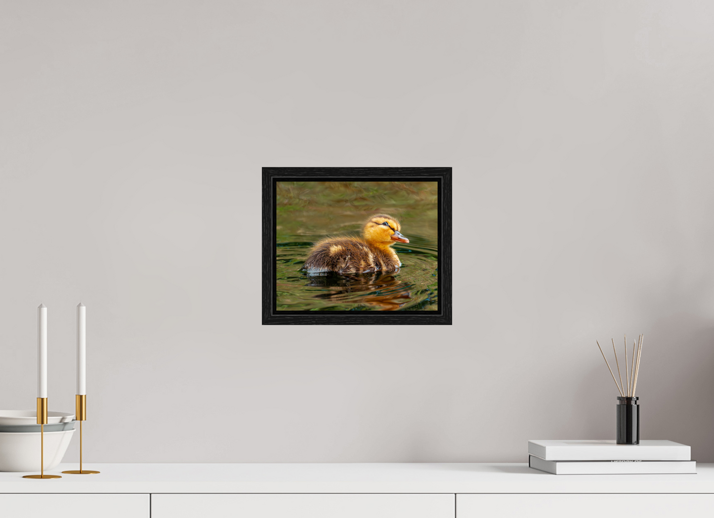 25 x 20 cm, Floater Frame Baby Mallard